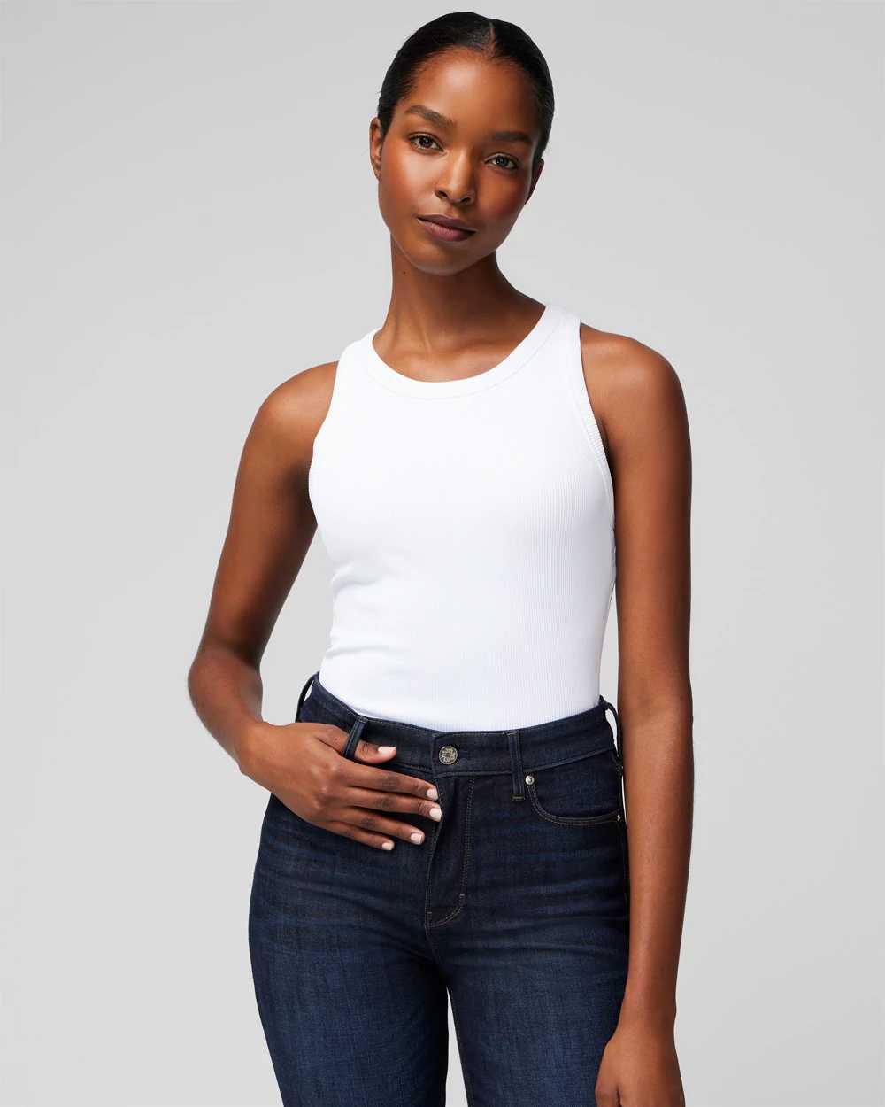 WHBM FORME Wide Rib Tank